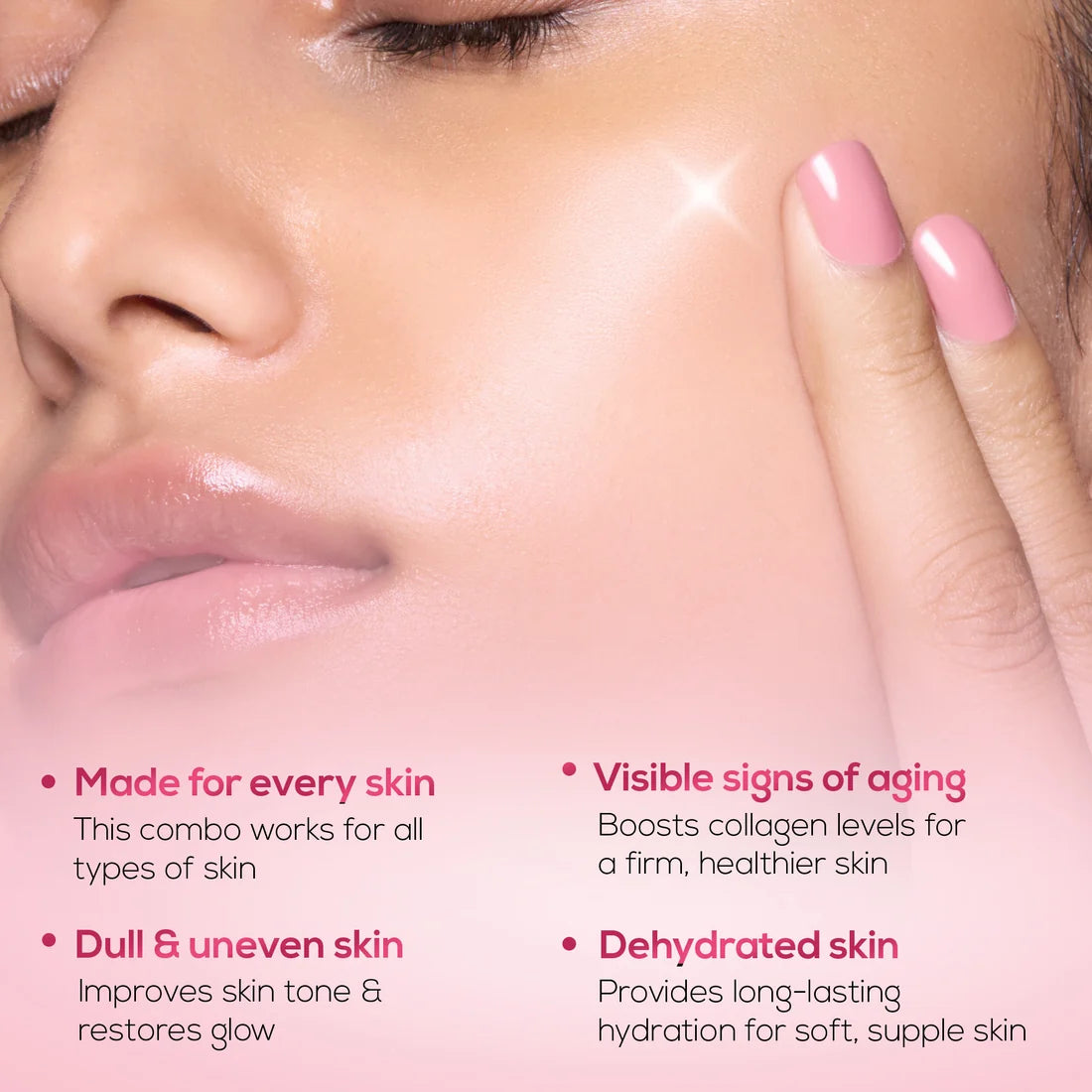 RENEE Pink Therapy Anti-Aging Skincare Combo